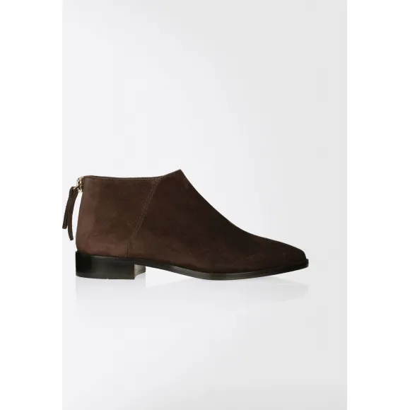 麦丝玛拉/Max Mara 深棕色 短靴 4796036706003