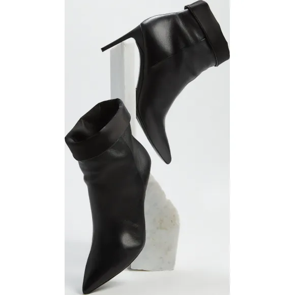 麦丝玛拉/Max Mara 黑色 踝靴 4796119306005