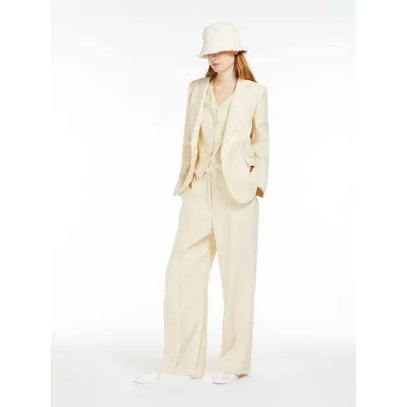 麦丝玛拉/Max Mara [Naruto] 亚麻帆布西装外套 5041034206035