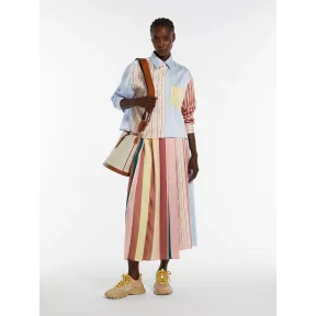 麦丝玛拉/Max Mara [Fags] 斜纹百褶裙 5101024106001