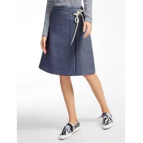 麦丝玛拉/Max Mara 海军蓝 裹身裙 5101037706001