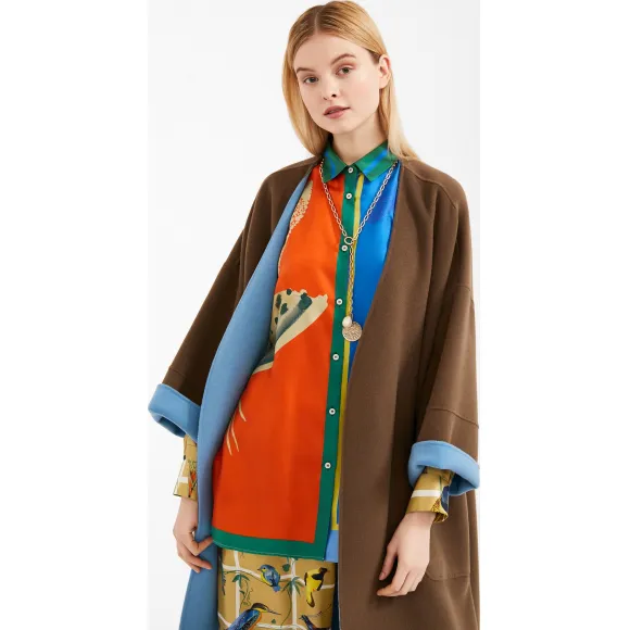 麦丝玛拉/Max Mara 橙色 衬衫 5116109906001