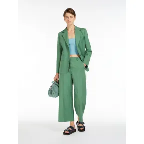 麦丝玛拉/Max Mara 棉麻帆布长裤 5131044206006