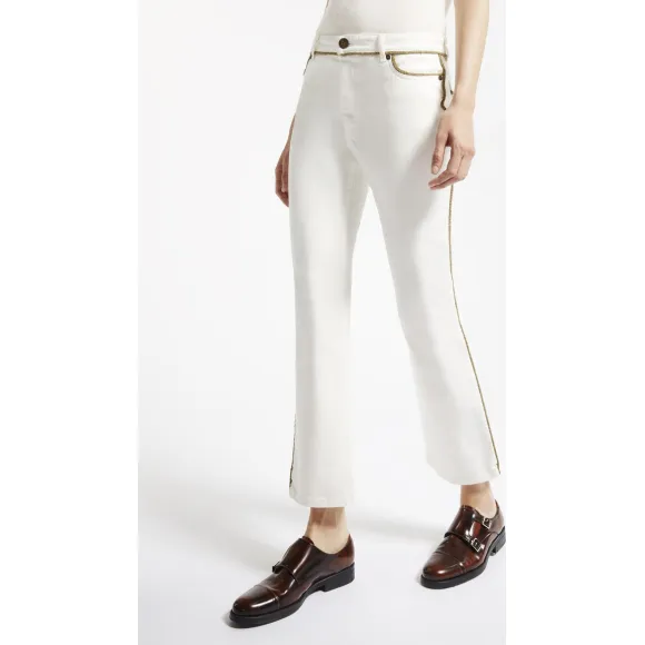 麦丝玛拉/Max Mara 白色 牛仔裤 5136036606001