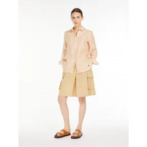 麦丝玛拉/Max Mara [Feeder] 纯棉府绸百慕大裤 5141044206012