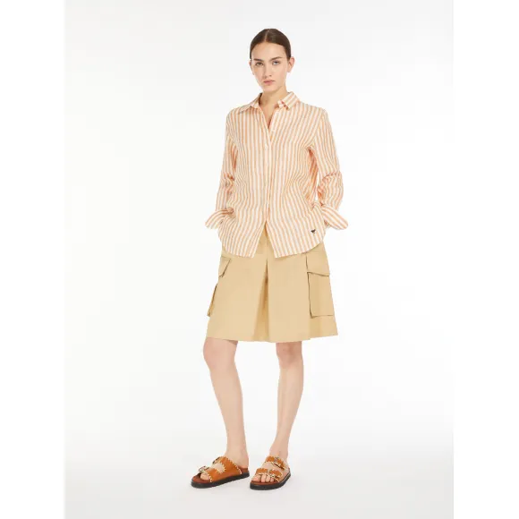 麦丝玛拉/Max Mara [Feeder] 纯棉府绸百慕大裤 5141044206012