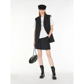 麦丝玛拉/Max Mara [Donna] 纯初剪羊毛马甲 5156024106001