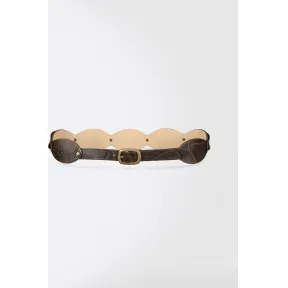 麦丝玛拉/Max Mara 深棕色 腰带 5506046406001