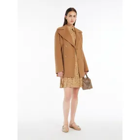 麦丝玛拉/Max Mara [Spadino] 羊毛羊绒真丝短大衣 6086024106024