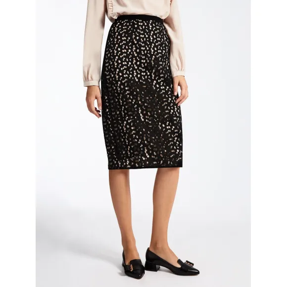 麦丝玛拉/Max Mara 黑色 管裙 6101047706002