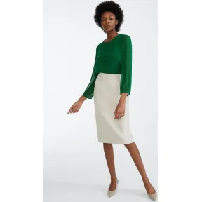 麦丝玛拉/Max Mara 金色 铅笔裙 6106039906001