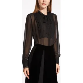 麦丝玛拉/Max Mara 黑色 衬衫 6116036306001