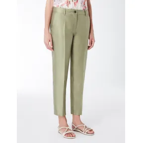麦丝玛拉/Max Mara 草绿色 长裤 6131026106006