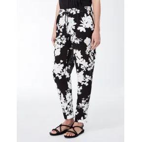 麦丝玛拉/Max Mara 白色黑色 慢跑裤 6131036106001