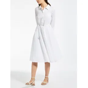 麦丝玛拉/Max Mara 白色 衬衫裙 6221187106001