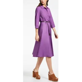 麦丝玛拉/Max Mara 紫色 衬衫裙 6221187106004