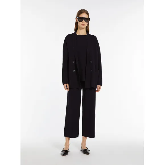 麦丝玛拉/Max Mara [Sazia] 粘胶九分针织裤 6331014106003