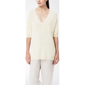 麦丝玛拉/Max Mara 淡黄色 衬衫 6361086206002