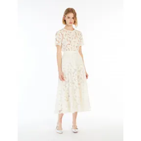 麦丝玛拉/Max Mara [Jitto] 碎花蕾丝长裙 6776014106001