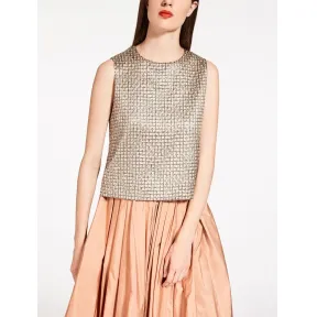 麦丝玛拉/Max Mara sand 上衣 8166046606001