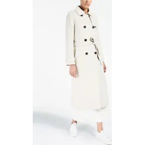 麦丝玛拉/Max Mara 象牙灰 风衣 9011017106002