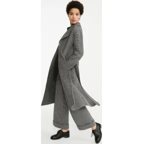 麦丝玛拉/Max Mara 双千鸟格 灰色 外套 9016169306001