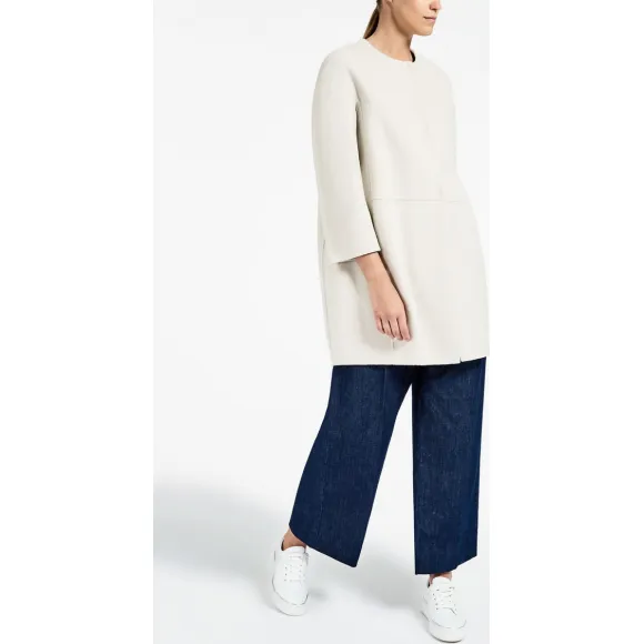 麦丝玛拉/Max Mara 象牙灰 大衣 9081047106002