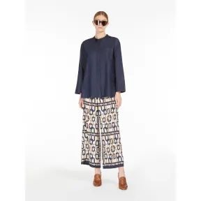 麦丝玛拉/Max Mara [Ricamo] 纯棉牛仔衬衫 9116044206001