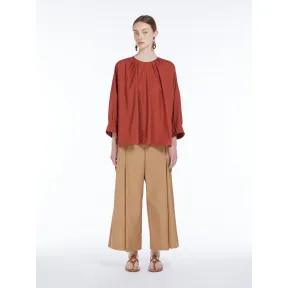 麦丝玛拉/Max Mara [Assiro] 宽版府绸长裤 9131014306003