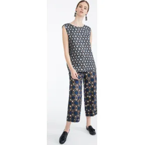 麦丝玛拉/Max Mara 深蓝色 裤子 9136019806003