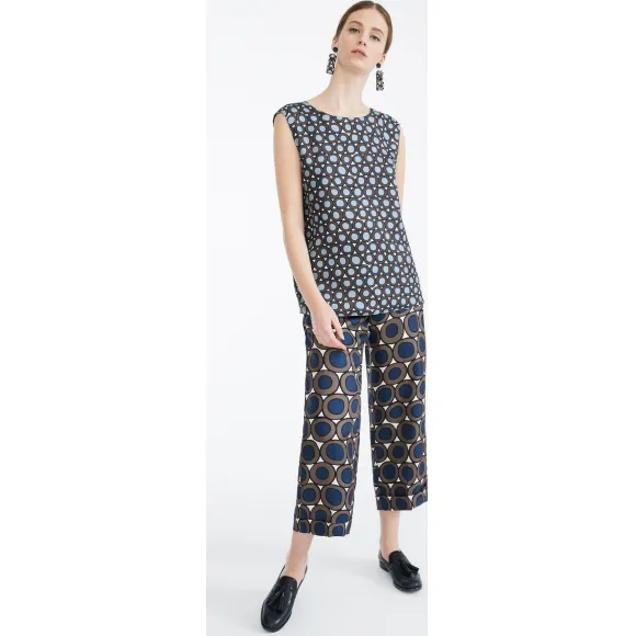 麦丝玛拉/Max Mara 深蓝色 裤子 9136019806003