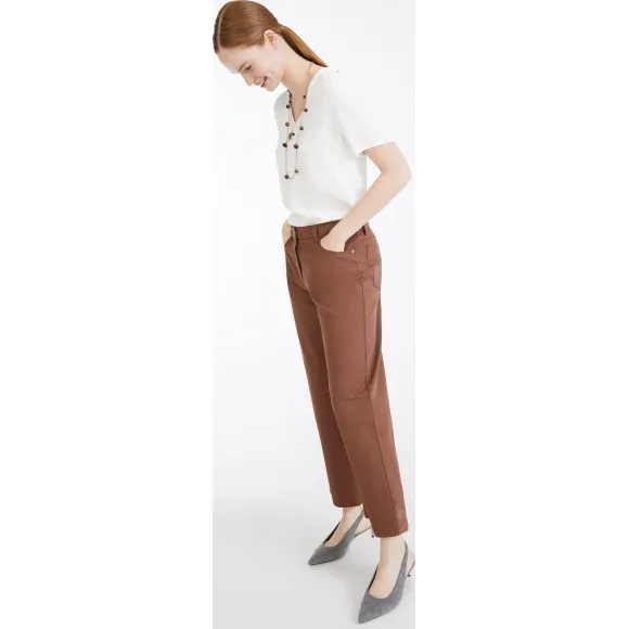 麦丝玛拉/Max Mara 棕色 牛仔裤 9136019906003