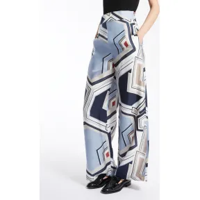 麦丝玛拉/Max Mara 深蓝色 阔腿裤 9136066906002