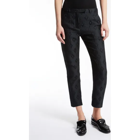 麦丝玛拉/Max Mara 黑色 长裤 9136096906002