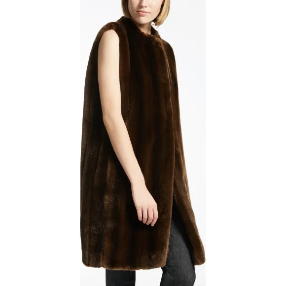 麦丝玛拉/Max Mara 咖啡色 背心 9156017606001