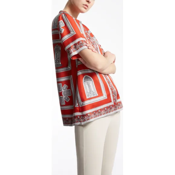 麦丝玛拉/Max Mara 深红 T恤 9166026906002