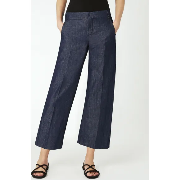 麦丝玛拉/Max Mara 深蓝色 七分裤 9181016206001