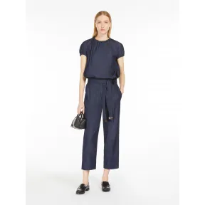 麦丝玛拉/Max Mara [Amour] 纯棉牛仔长裤 9186014206001