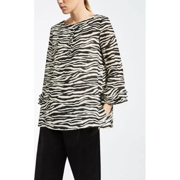 麦丝玛拉/Max Mara 珍珠灰 衬衫 9191017206001