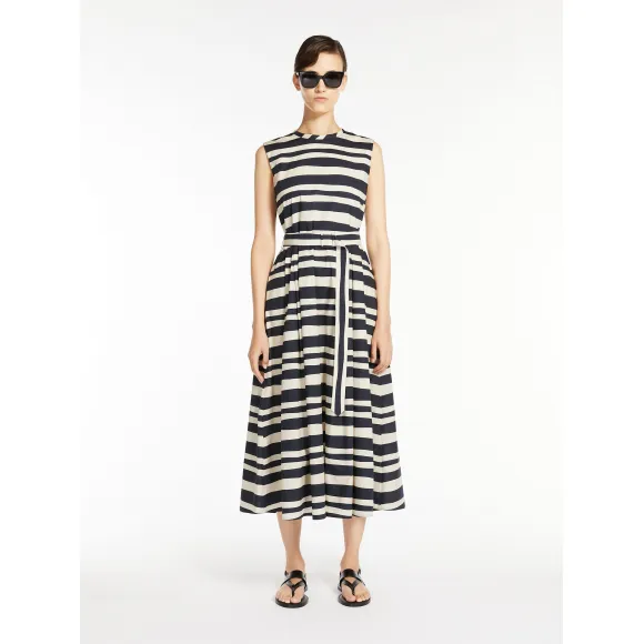 麦丝玛拉/Max Mara [Ezmeralda] 纯棉印花连衣裙 9221154306001