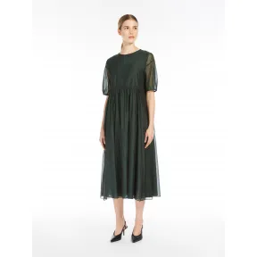 麦丝玛拉/Max Mara [Fatoso] 棉丝透明纱连衣裙 9226084206010