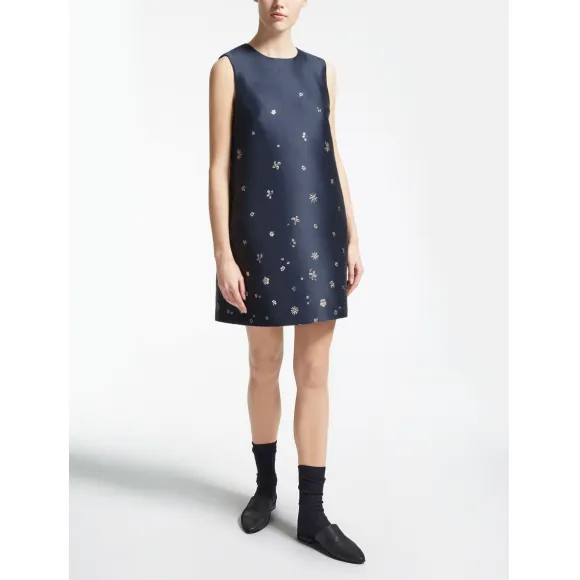 麦丝玛拉/Max Mara 深蓝色 公主裙 9226237906001