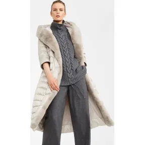 麦丝玛拉/Max Mara 浅灰色 大衣 9496179606019