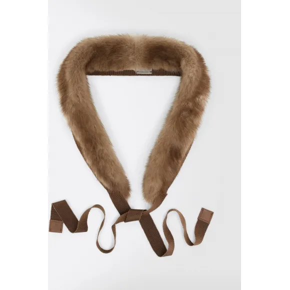 麦丝玛拉/Max Mara 天然粉彩 毛领 9586046606001