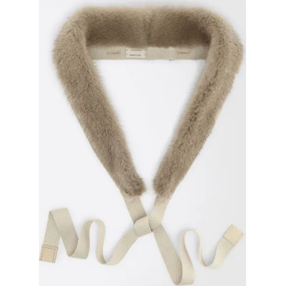 麦丝玛拉/Max Mara 中灰 毛领 9586047606002