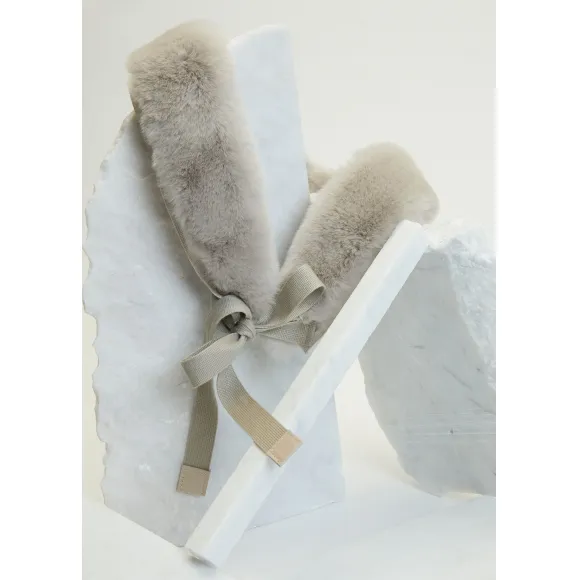 麦丝玛拉/Max Mara 米色 毛领 9586069606007