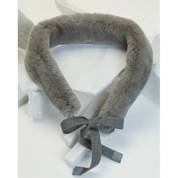 麦丝玛拉/Max Mara 深灰色 毛领 9586069606012