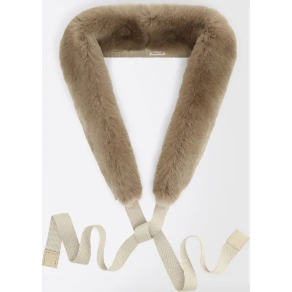 麦丝玛拉/Max Mara 驼色 毛领 9586117606001