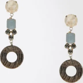 麦丝玛拉/Max Mara 浅灰色 耳饰 9751076106003