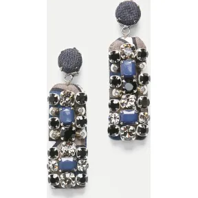 麦丝玛拉/Max Mara 深蓝色 耳饰 9756029806001